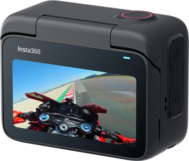 Insta360 Go 3S Motorrad-Set mit helmintegrierter POV-Halterung rückseite