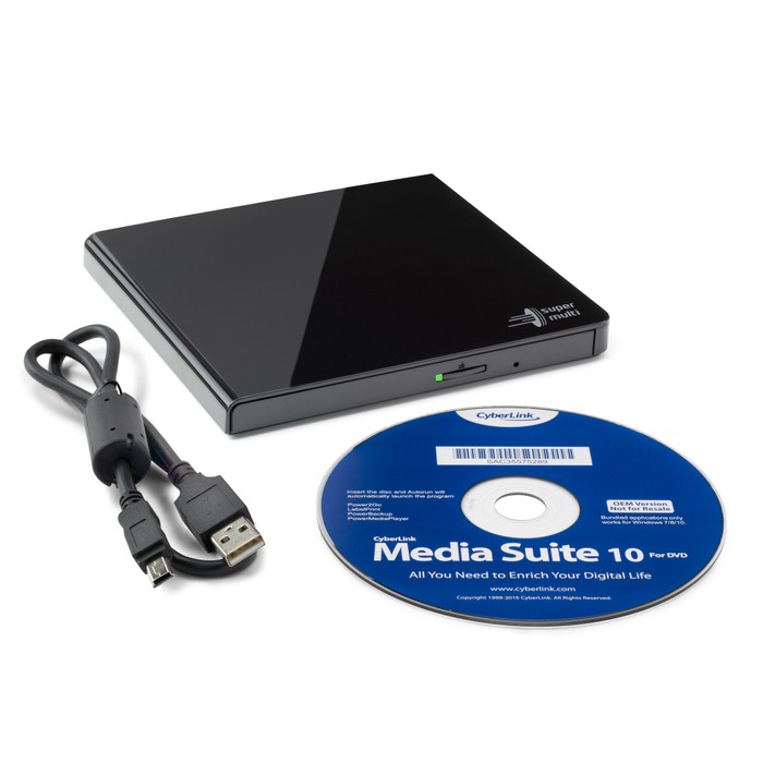 Hitachi-LG GP57EB40 Externer DVD / CD-Player und Brenner Schwarz null