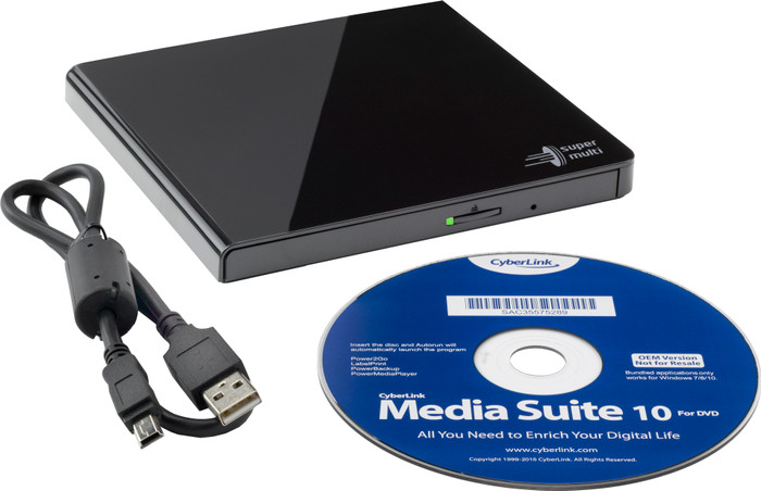 Hitachi-LG GP57EB40 Externer DVD / CD-Player und Brenner Schwarz zubehör