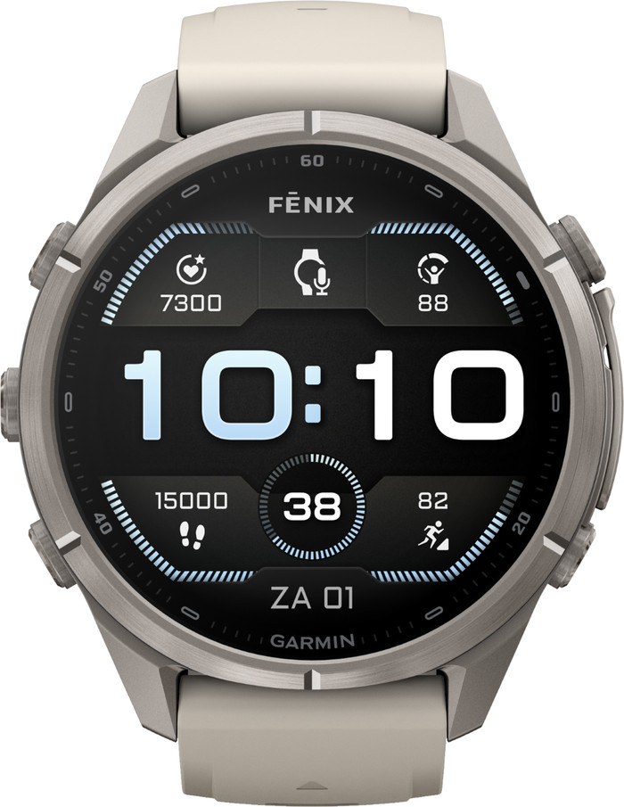 Garmin Fenix 9 Pro Titan 43 mm vorne