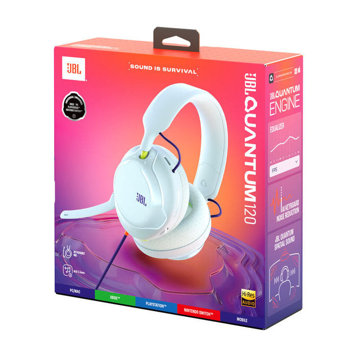 JBL Quantum 120 Ice verpackung