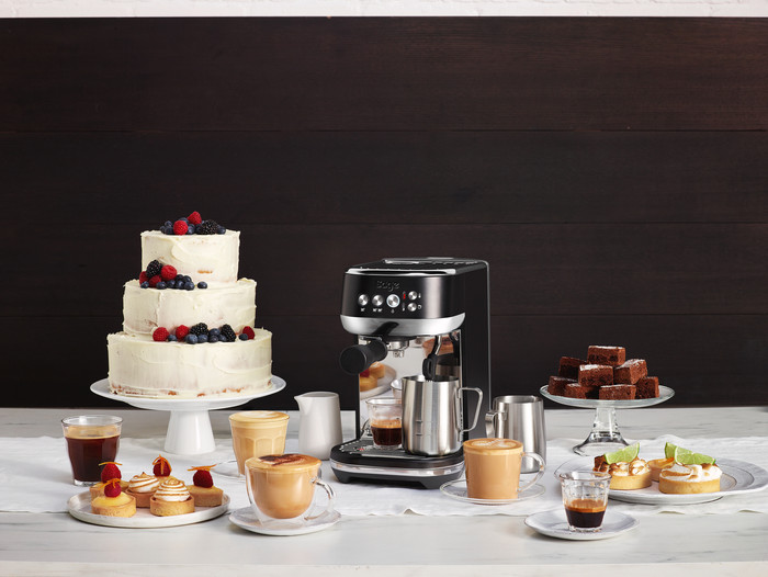 Sage the Bambino Plus Black Truffle + Coffee Grinder null