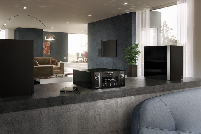 Marantz Melody X Schwarz produkt in gebrauch