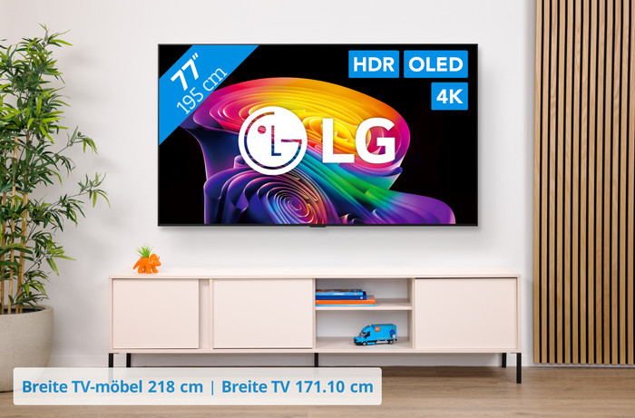 LG 77 Zoll OLED evo C6 4K (2026) visuelles Coolblue 1