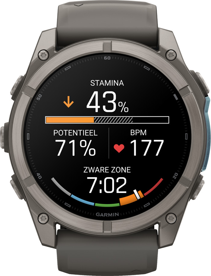 Garmin Fenix 9 Grey 51mm front