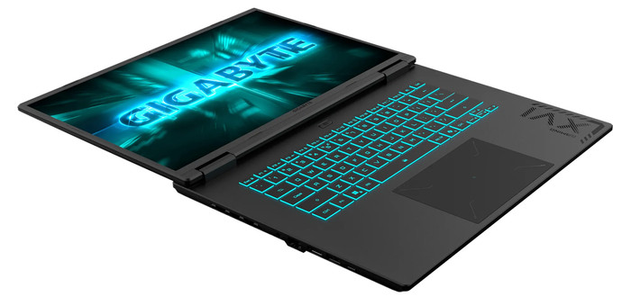 GIGABYTE GAMING A16 PRO DXHG4DECC4SH - 16" - Intel Core i7 - 16GB RAM/1TB SSD - RTX 5060 linke seite