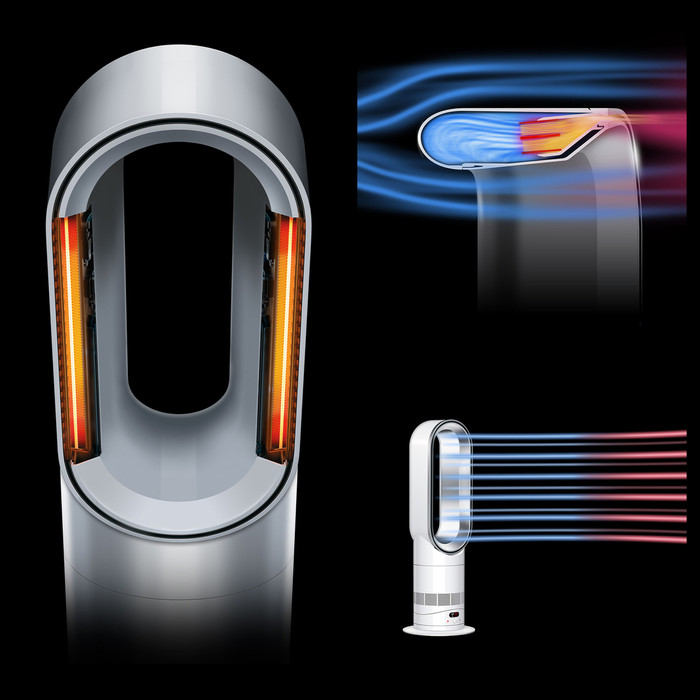 Dyson Hot+Cool HF1 product in use