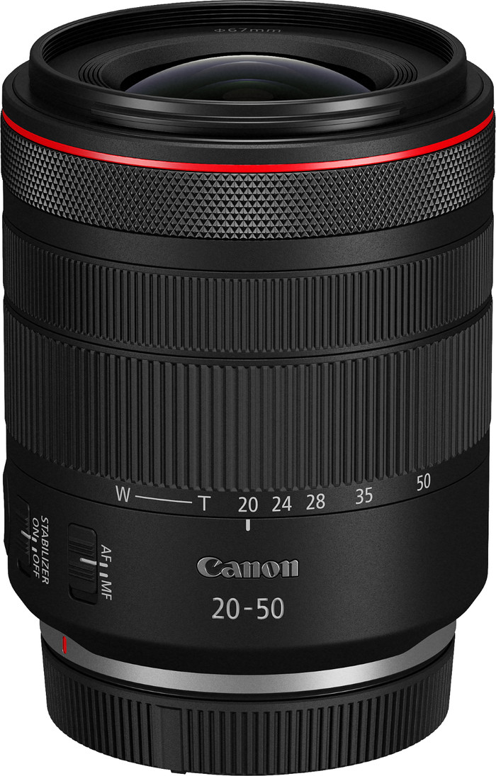 Canon RF 20-50mm f/4L IS USM PZ vorne