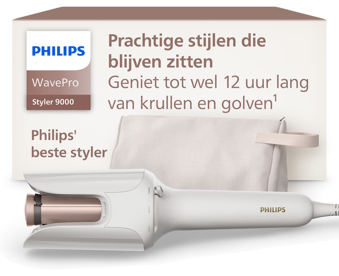 Philips WavePro HairStyler 9000 BHB968/00 packaging