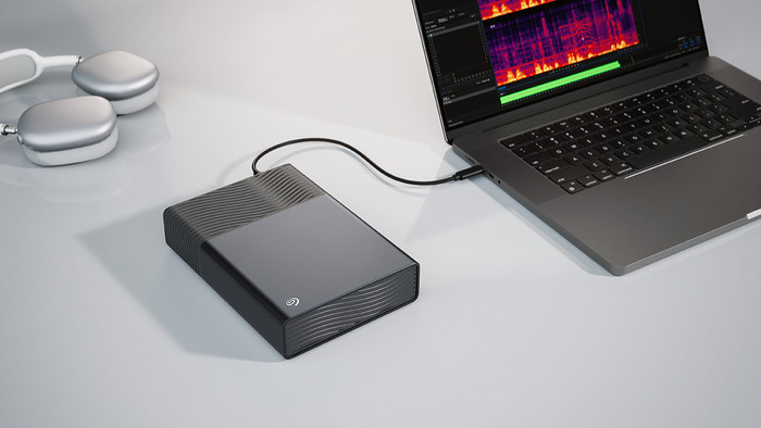 Seagate One Touch HDD 24TB produkt in gebrauch