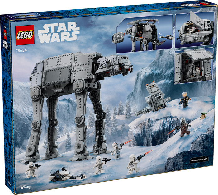 LEGO Star Wars AT-AT des Restimperiums mit INT-4 75454 verpackung
