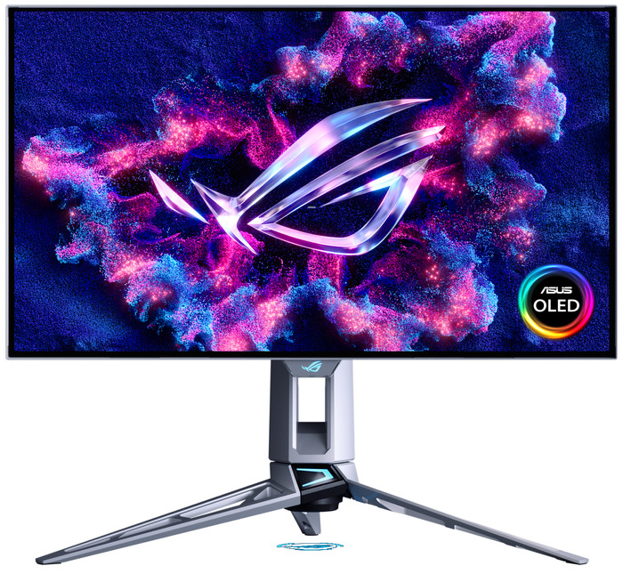 ASUS ROG Swift PG27AQWP-W OLED vorne
