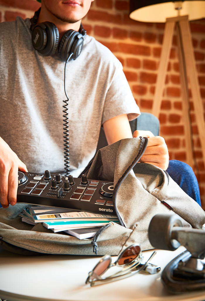 Hercules DJControl Starlight product in use