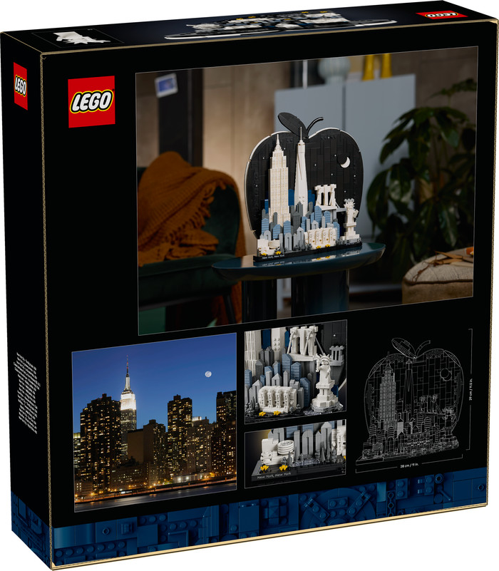 LEGO Architecture New York City: The Big Apple 21066 verpackung