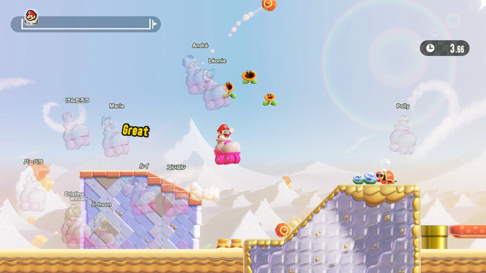 Super Mario Bros. Wonder Nintendo Switch 2 Edition visueller lieferant