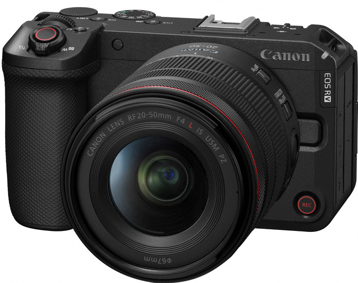 Canon EOS R6 V + RF 20-50mm f/4L IS USM PZ right side
