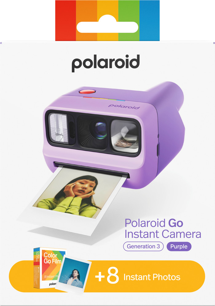 Polaroid Go Gen 3 Lila + Color Film (8 Stück) zubehör