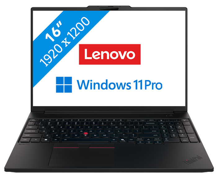 Lenovo ThinkPad P16s Gen 5 (Intel) Copilot+ PC - 21XE001BMH QWERTY Main Image