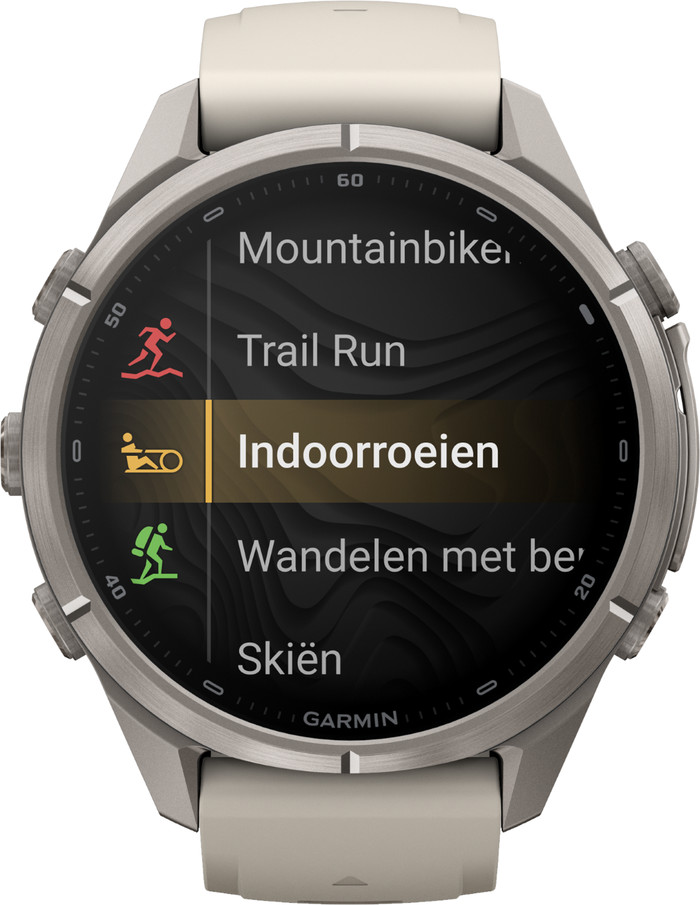 Garmin Fenix 9 Pro Titan LTE 43 mm vorne