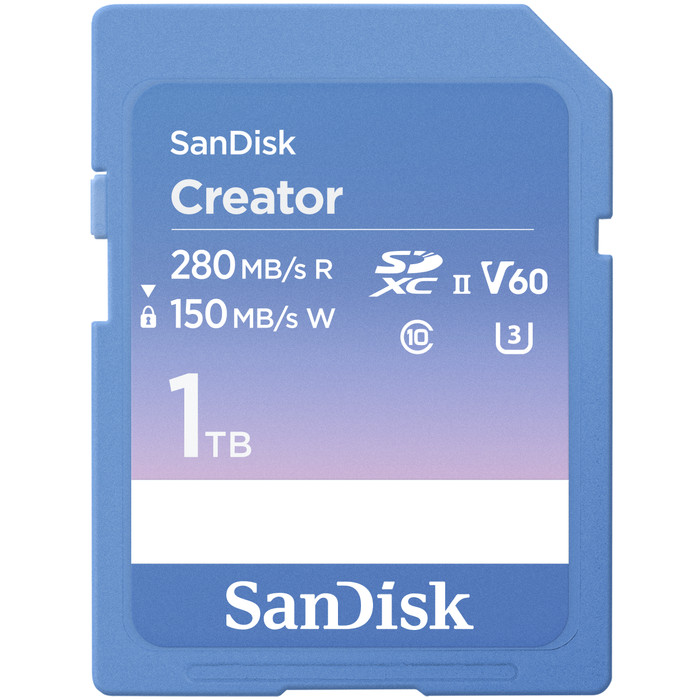 SANDISK SDXC Creator 1TB 150 MB/s Main Image