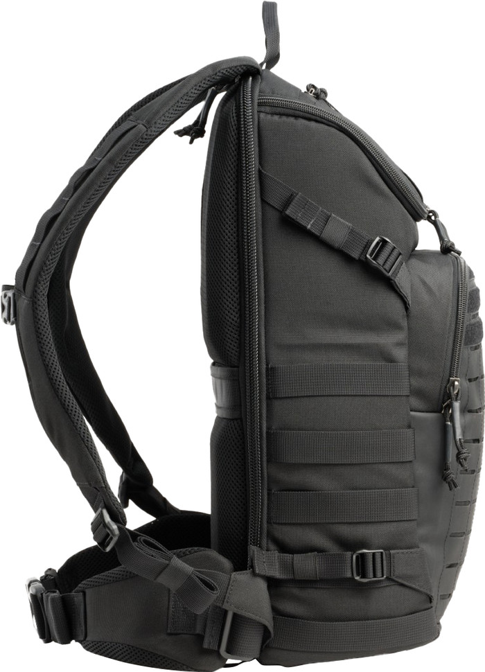Think Tank DarkLight Reiserucksack 20L Schwarz linke seite