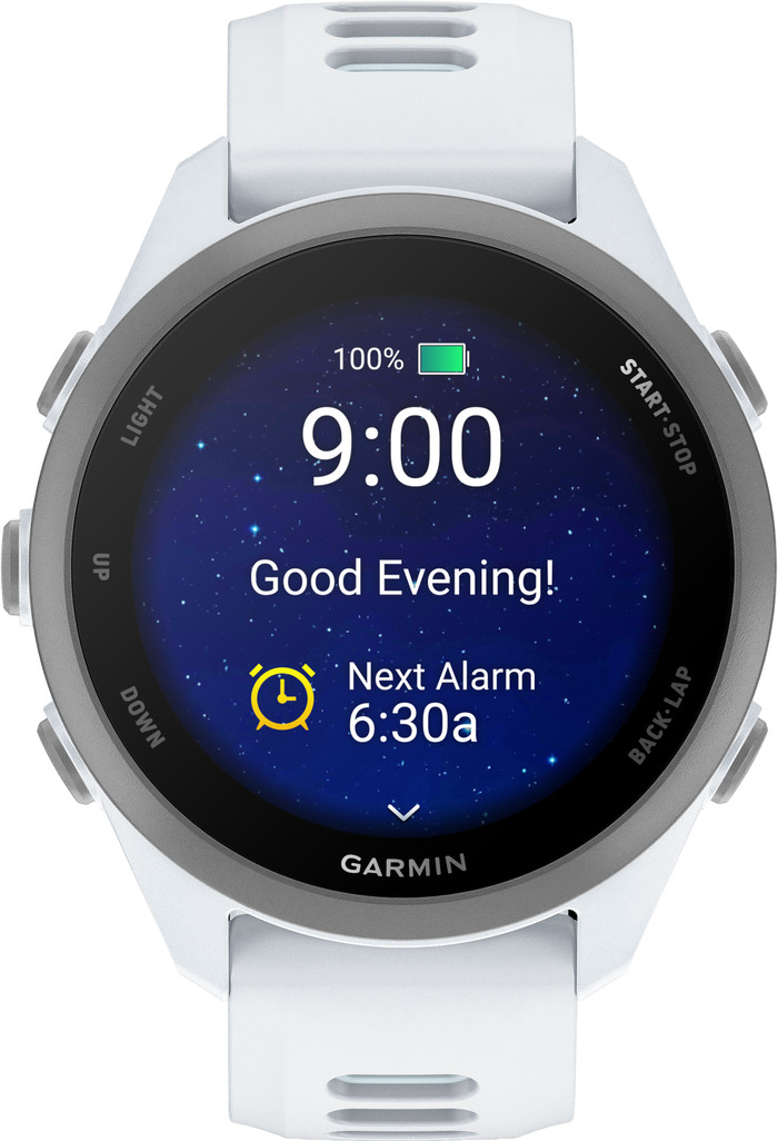 Garmin Forerunner 170 43mm White front