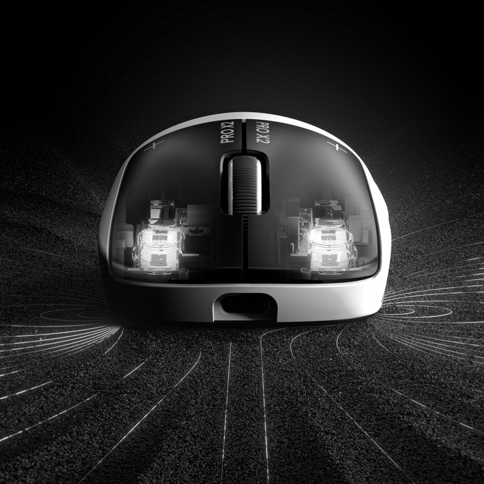 Logitech G PRO X2 SUPERSTRIKE LIGHTSPEED Wireless Gaming Mouse visual supplier