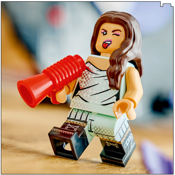 LEGO Editions Olivia Rodrigos Schallplatte 43028 detail