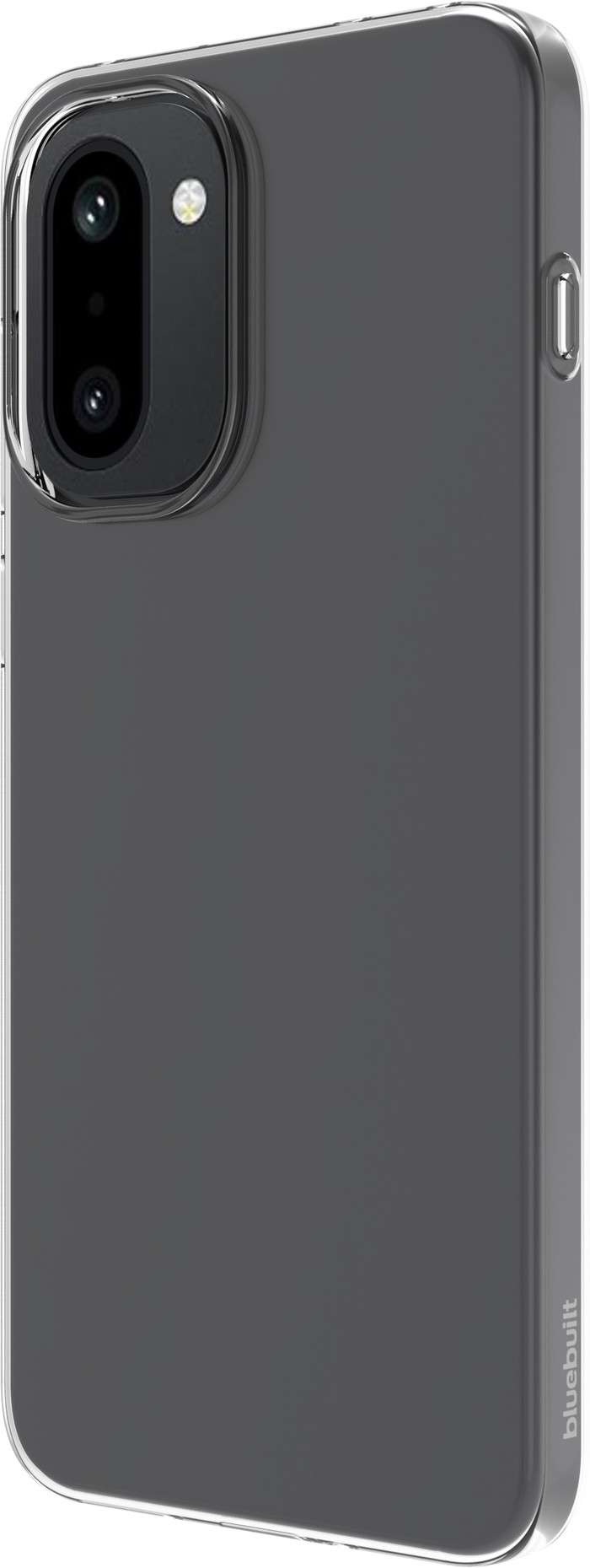BlueBuilt OnePlus 15R Backcover Transparent rechte seite