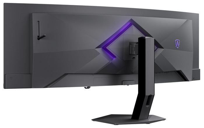 AOC AGON PRO AGP497UCZD QD-OLED Curved rückseite
