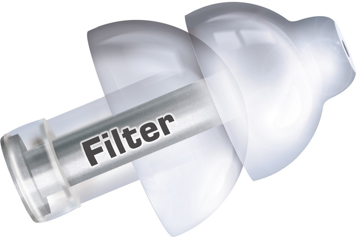 Alpine MusicSafe Pro Transparent vorne