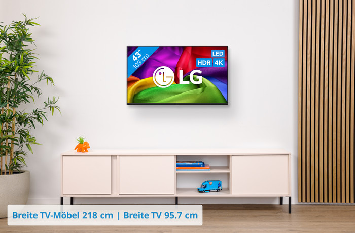 LG 43 Zoll Nano UHD 800 (2026) visuelles Coolblue 1