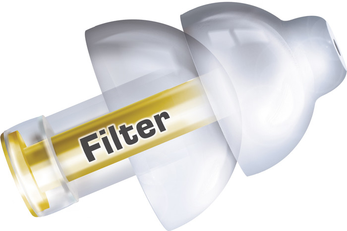 Alpine MusicSafe Pro Transparent vorne