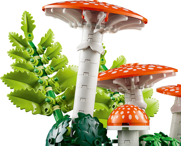 LEGO Botanicals Waldpilze 11505 detail