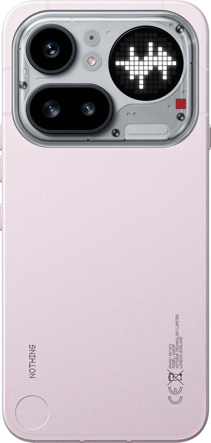 Nothing Phone (4a) Pro 256GB Rosa 5G rückseite