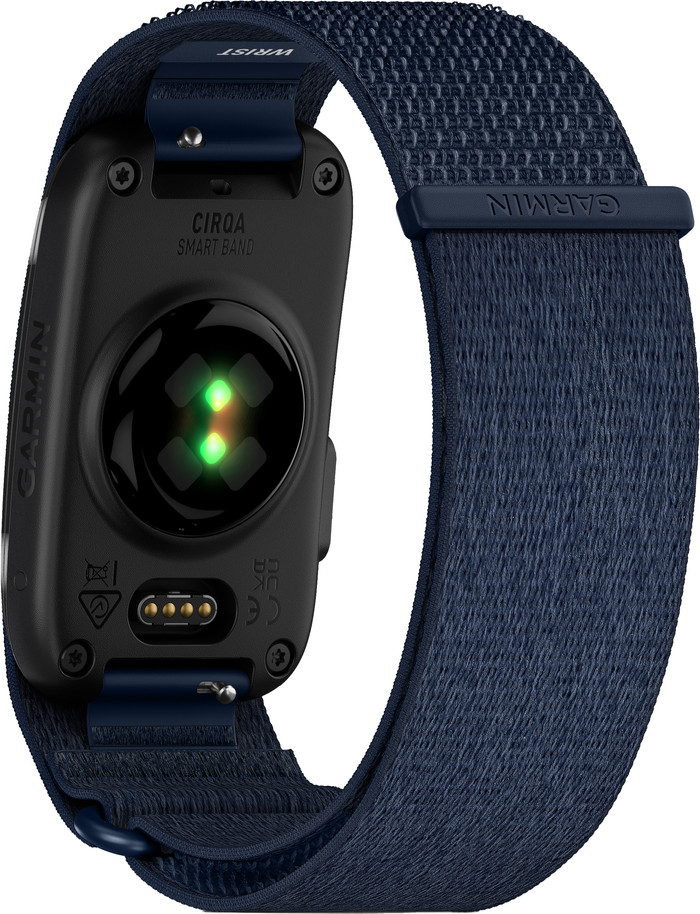Garmin CIRQA Smart Band S/M Blau rückseite