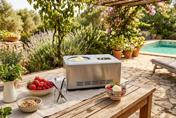 SOLIS Gelateria Pro Touch 3-in-1 8506 product in use