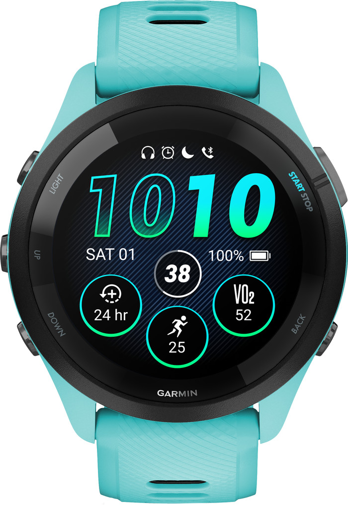 Garmin Forerunner 265 Blue front