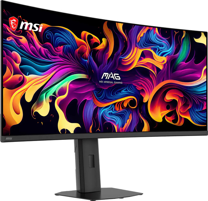 MSI MAG 341CQP QD-OLED X28 vorne