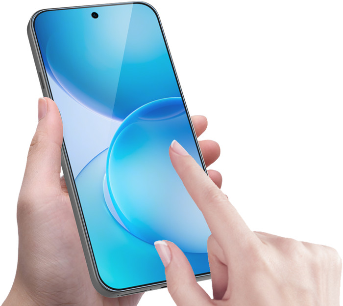 Just in Case OPPO Reno16 / Reno16 Pro Panzerglas produkt in gebrauch
