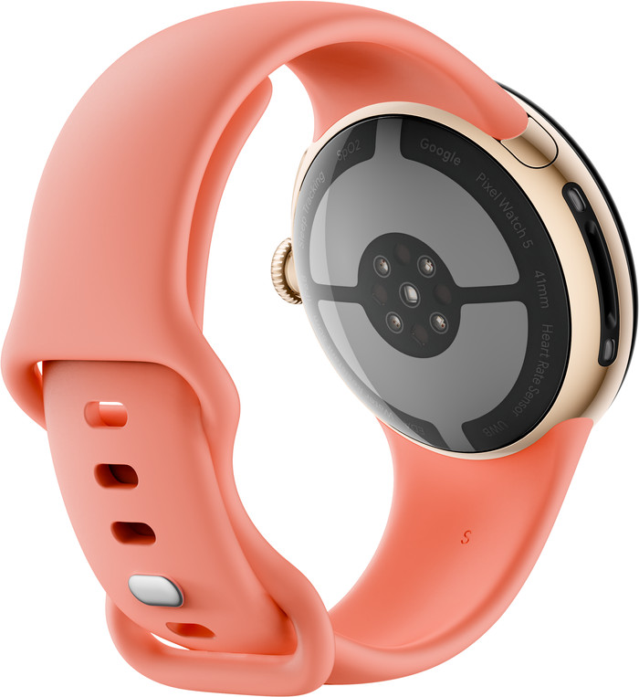 Google Pixel Watch 5 Pink 41mm back