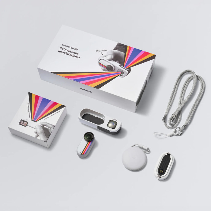 Insta360 GO 3S Retro-Bundle Weiß 128 GB zubehör