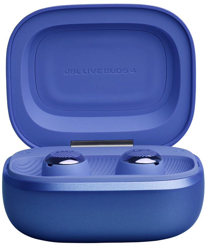 JBL Live Buds 4 Blau vorne