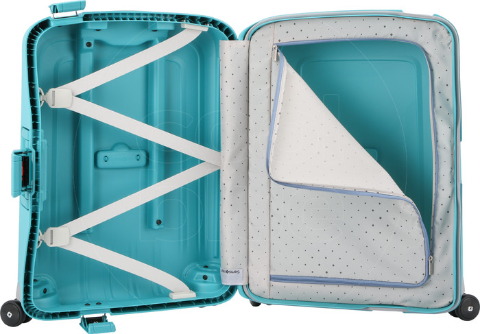 Samsonite S'Cure Spinner 55 cm Aqua Blue Duo Kofferset null