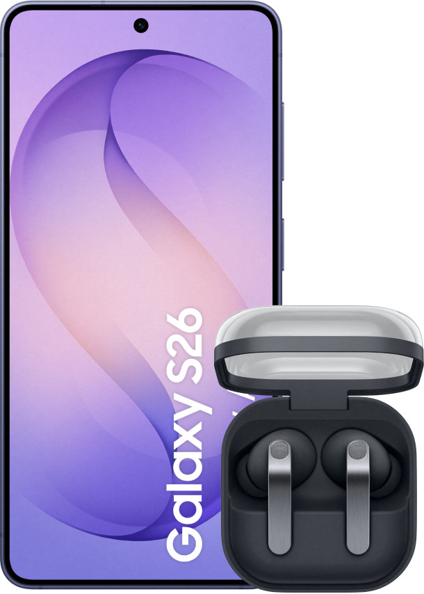 Samsung Galaxy S26 512GB Dunkelblau 5G + Samsung Galaxy Buds4 Pro Schwarz Main Image