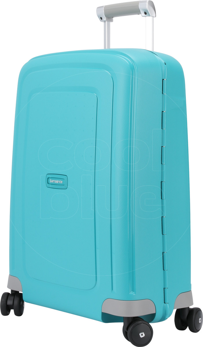 Samsonite S'Cure Spinner 55cm Aqua Blue Main Image