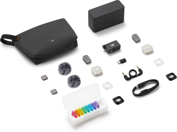 DJI Mic Mini 2S (2 TX + 1 RX + Ladecase) zubehör