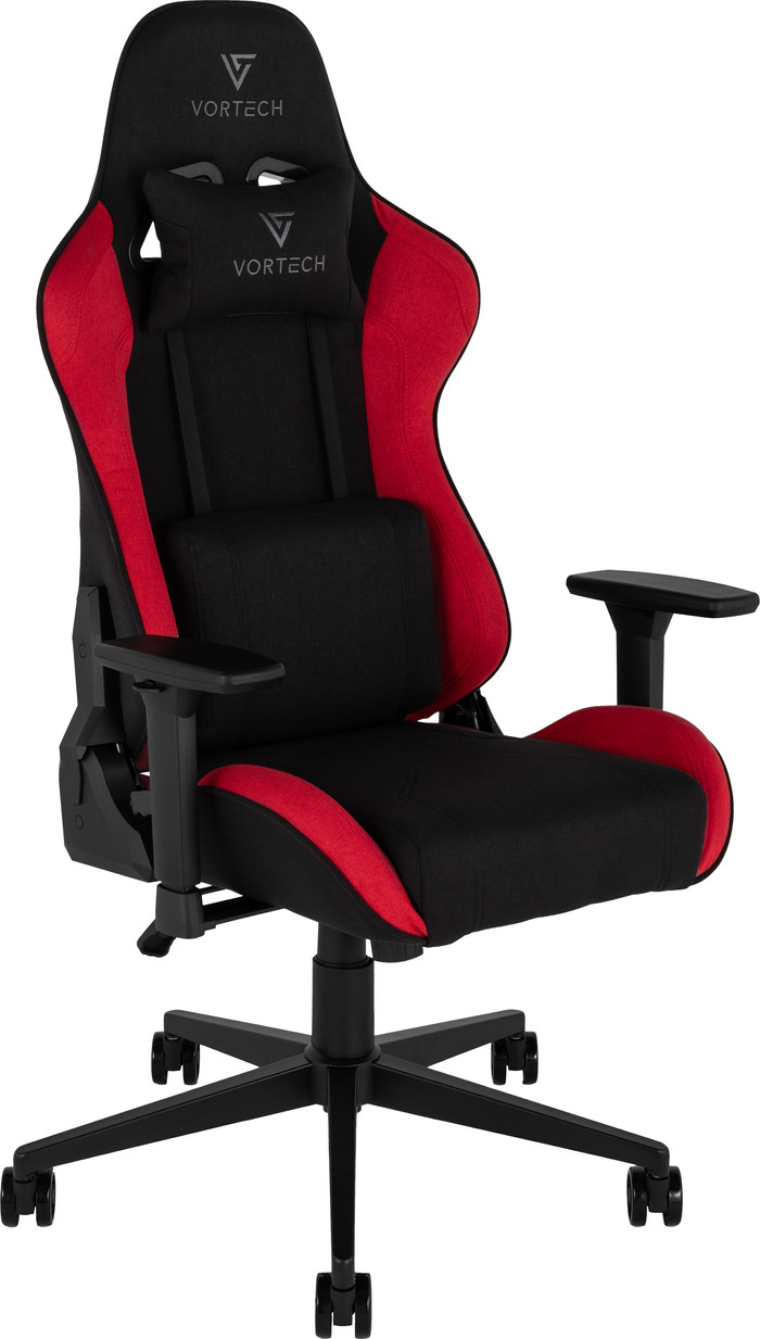 Vortech Essential Gaming-Stuhl Rot linke seite