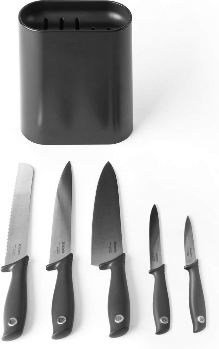 Brabantia Tasty+ 5-teilig Dunkelgrau detail