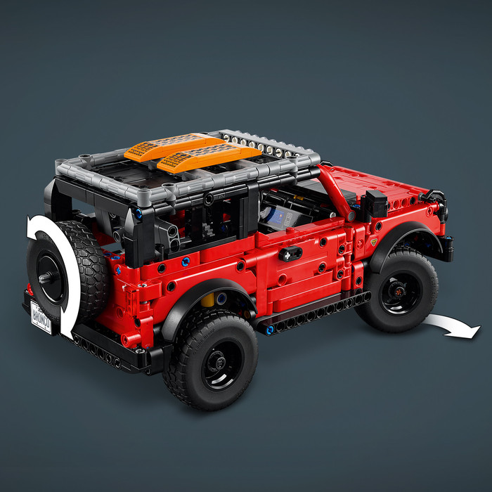 LEGO Autos Trio 42213 + 42226 + 42234 detail